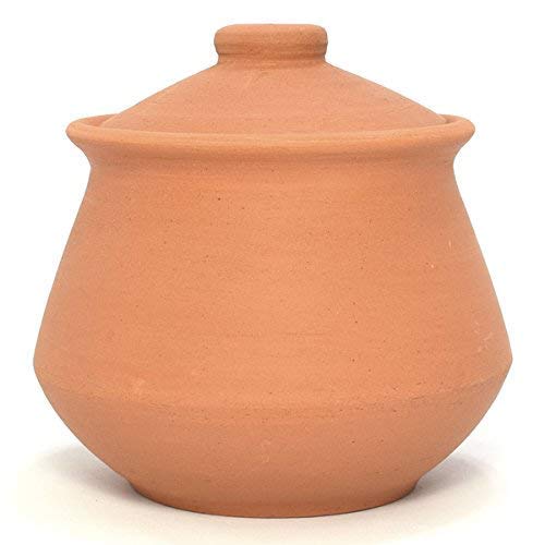 Ancient Cookware, Indian Clay Yogurt Pot, Medium, 48 Ounces...