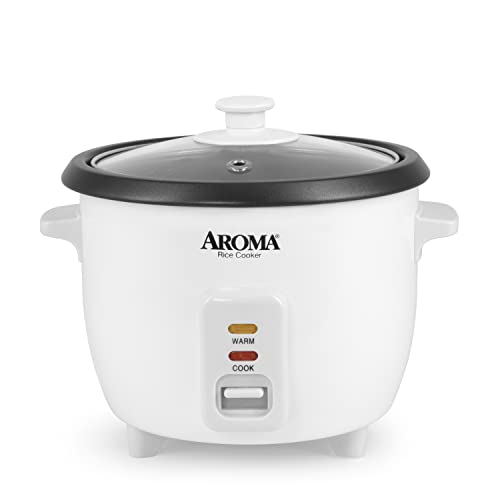 Aroma Housewares Aroma 6-cup (cooked) 1.5 Qt. One Touch Rice Cooker...
