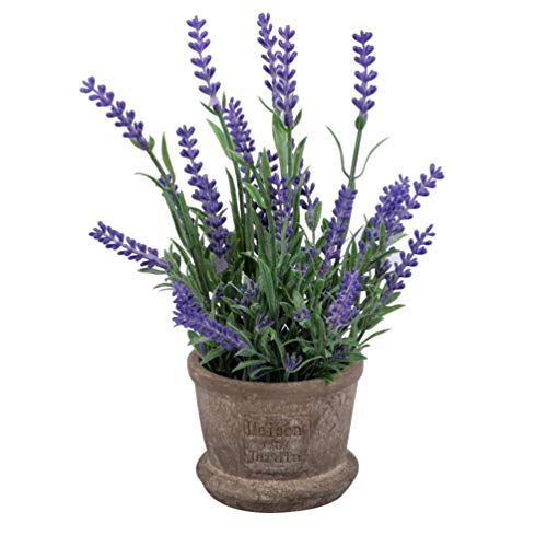 Artificial lavender flowers artificial Lavender Decor Fake Lavender...