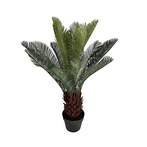 Artificial Tree, Fake Greenery Plant, Simulated Cycad Potted Plant ...