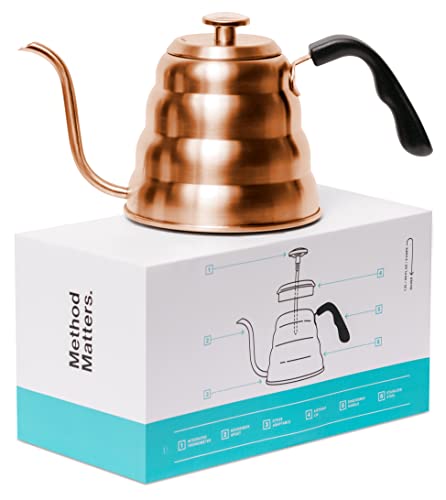 Barista Warrior Gooseneck Kettle for Pour Over Coffee and Tea with ...