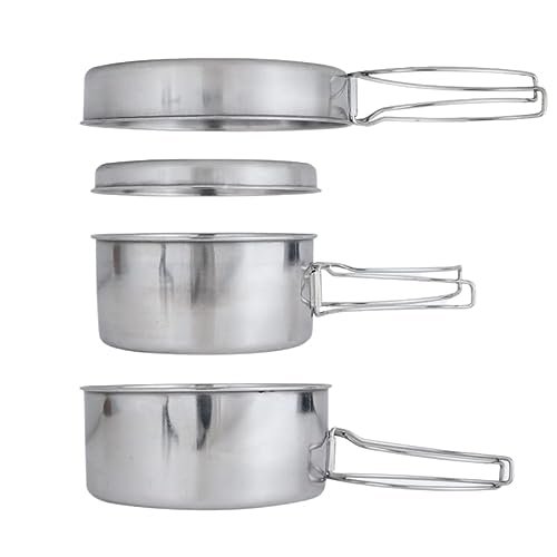 BeGrit Backpacking Camping Cookware Mini Picnic Camping Cooking Mes...