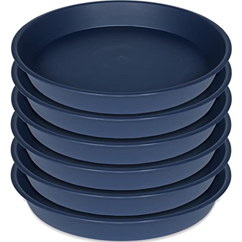 Bleuhome 6 Pack of 6 inch Plant Saucer Drainage Tray, 4 5 7 8 10 12...