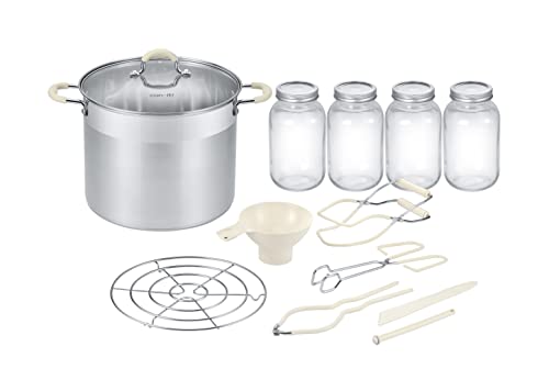 Can-IT by Concord Stainless Steel Canning Pot Set. Includes Canning...