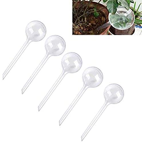 CosCosX 5 Pcs Automatic Watering Device Globes Vacation Houseplant ...