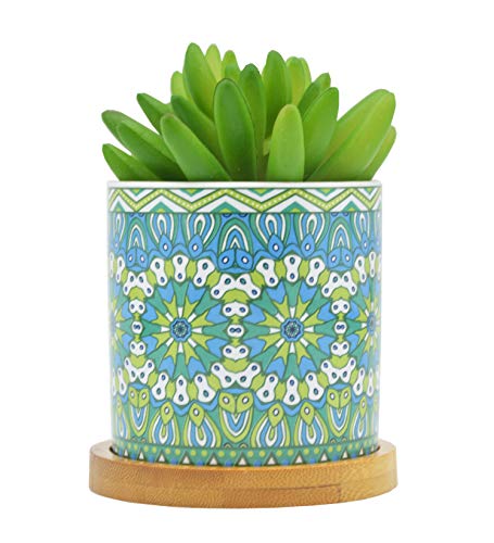 Cute Modern Cylindrical Ceramic Succulent Cactus Flower Plant Pots ...