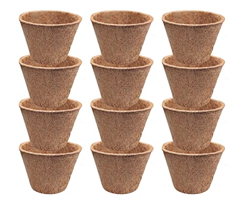 Deepthi Coco Coir Nursery Pots – Biodegradable Peat Pots for Seed...