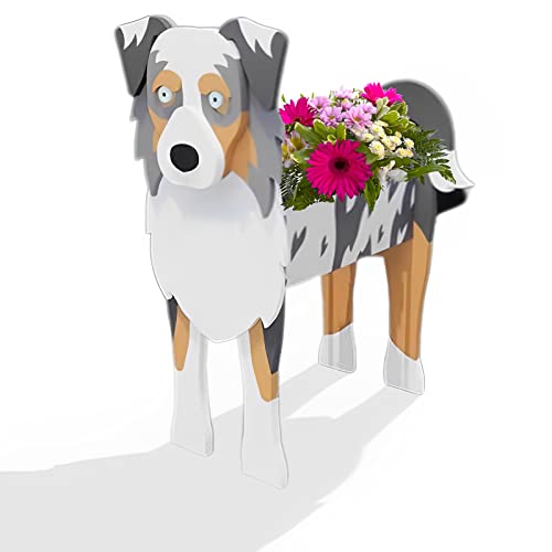 Dog Planter Plant Pots,Cute PVC Herb Garden Dog Flower Planter,Dog ...