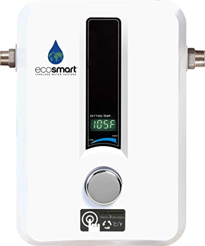 EcoSmart ECO 8 Tankless Water Heater, Electric, 8-kW - Quantity 1, ...