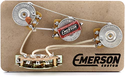 Emerson Custom 5-Way Blender Prewired Kit for Fender Stratocasters ...