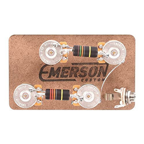 Emerson Custom Prewired Kit for Gibson Les Paul Guitars - Long Shaf...