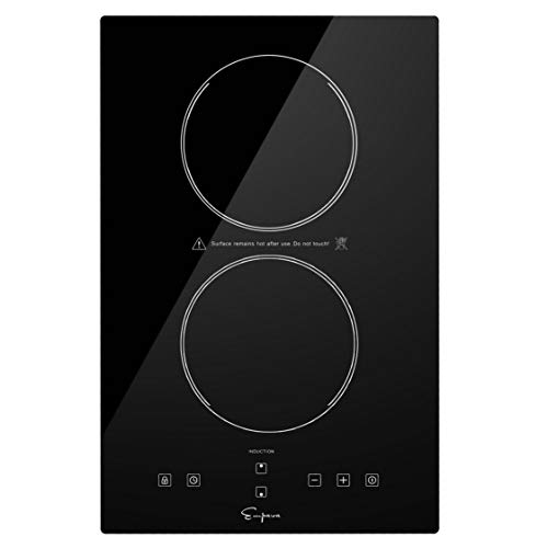Empava Electric Stove Induction Cooktop Vertical with Dual Burners ...