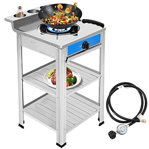 forimo Propane Gas Stove with Removable Leg Stand and Adapter Porta...