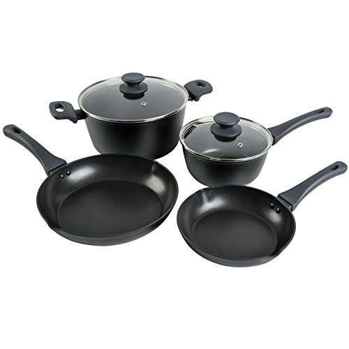 Gibson Soho Lounge Nonstick Forged Aluminum Induction Pots and Pans...