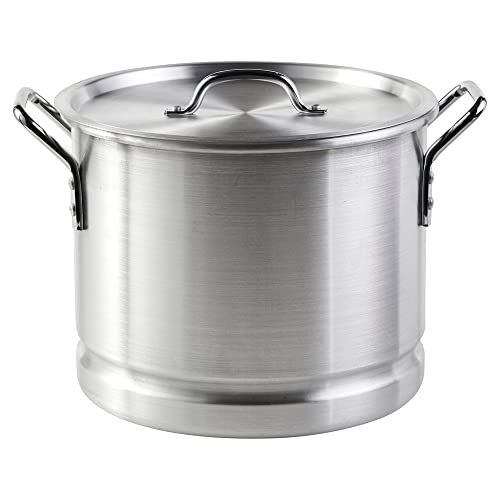 IMUSA 16 Quart Aluminum Cooking Steamer Pot for Seafood and Tamales...