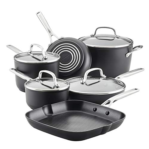 KitchenAid Hard Anodized Induction Nonstick Cookware Pots and Pans ...