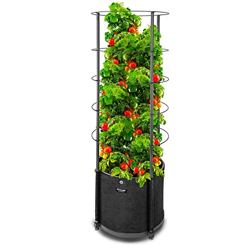 Outland Living Large Tomato Planter with Metal Trellis 68 Inch, 20 ...