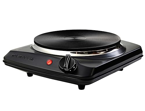 OVENTE Electric Countertop Single Burner, 1000W Cooktop with 7.25 I...