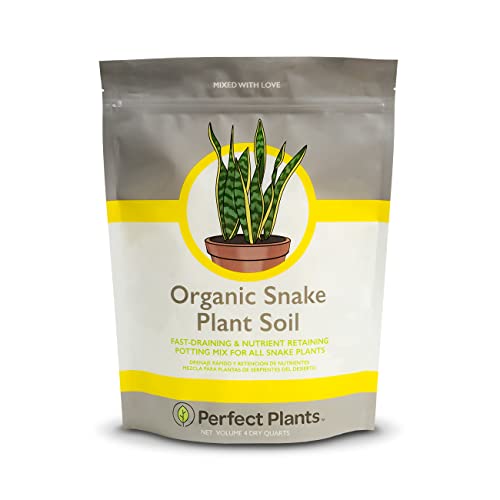 Perfect Plants Organic Snake Plant Soil in 4qt. Bag | Coco Coir Bas...