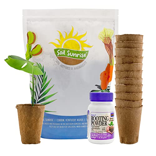 Plant Propagation Starter Kit (14-Piece Set), Includes Rooting Horm...