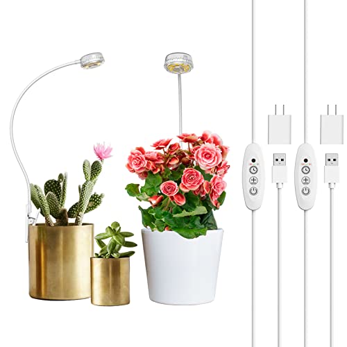 SANSI Grow Lights for Indoor Plants, LED Pot Clip Plant Light for G...