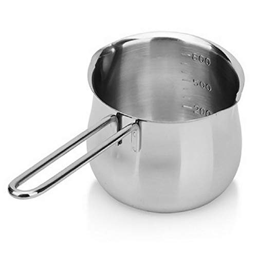Saucepan, Stainless Steel Milk Pan 12cm, Soup Pot for Induction and...