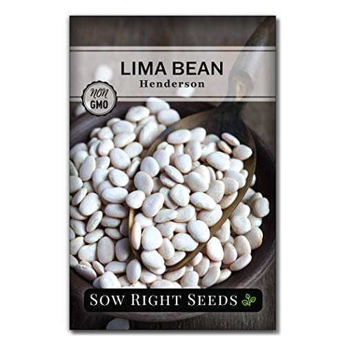 Sow Right Seeds - Bush Henderson Lima Bean Seeds for Planting - Non...