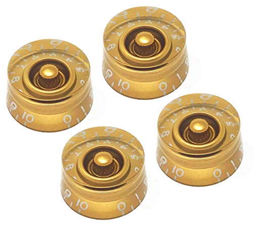 Vintage Forge Gold Speed Knobs Compatible with Epiphone Les Paul SG...