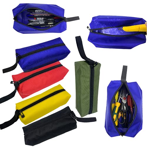 3 5 pcs Zipper utility waterproof canvas tool organizer bag screws ...