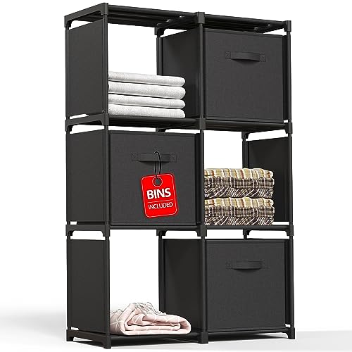 6-Cube Storage Organizer, Closet Organizers and Storage, Cube Stora...