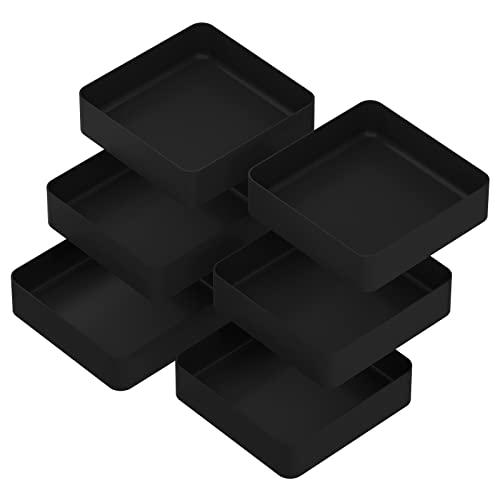 6 Pcs Stackable Drawer Organizer Set, 6.6  X 6.6  Square Plastic Va...