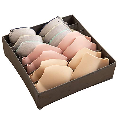 ALYER Collapsible Bra(A-C Cup) Drawer Organizer,Durable Cloth Stora...