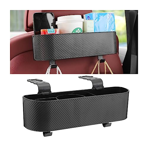 BELOMI Car Headrest Backseat Organizer with Cup Holder, Seat Back H...