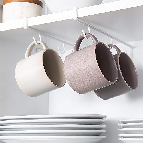 Better Houseware Undershelf Cup & Mug Hooks-Set of 2, mug organizer...