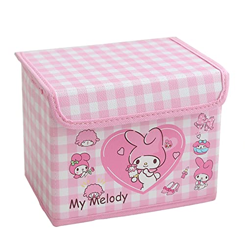 Bliqlriy Kawaii Collapsible Storage Bin, Cute Storage Box Foldable ...