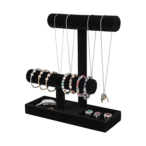 ByKen Multi-Functional Necklace Holder,Bracelet Holder,Jewelry Orga...