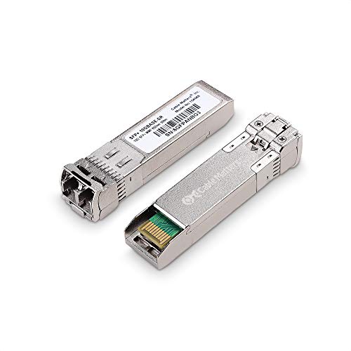 Cable Matters 2-Pack 10GBASE-SR SFP+ to LC Multi Mode 10G Fiber Tra...