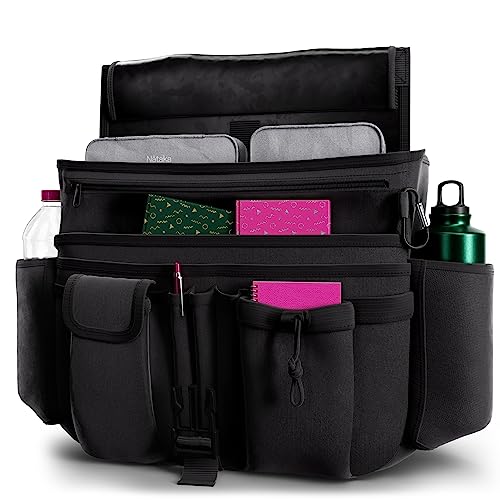 Car Front Seat Organizer Bag w  3-in-1 Straps, Truck Seat Tactical ...