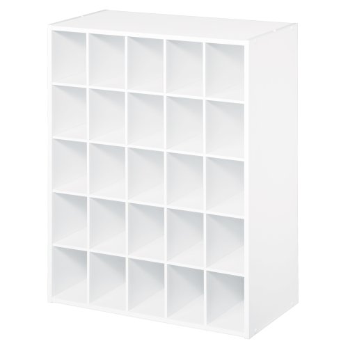 ClosetMaid 8506 25-Cube Organizer, White...