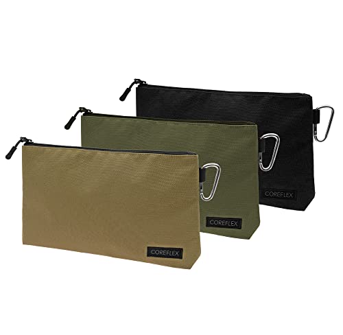 Coreflex 3 Pack Premium Tool Pouch Bag, Small , Multipurpose Storag...