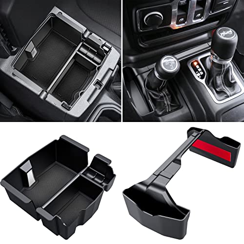 Eamplest Gear Shift Organizer Tray, Center Console Organizer for Je...