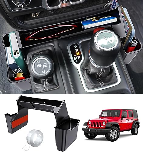Eamplest Shifter Storage Box, Gear Shift Center Console Side Tray O...