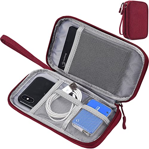 Electronic Organizer Travel Case, Waterproof Portable Electronic Or...