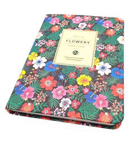 Flowery Journal, Planner Notebook and Calendar Schedule Organizer (...