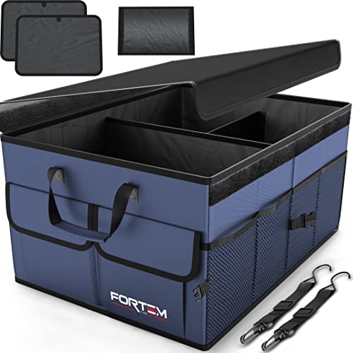 FORTEM Car Storage Organizer, Collapsible Multi Compartment , SUV T...