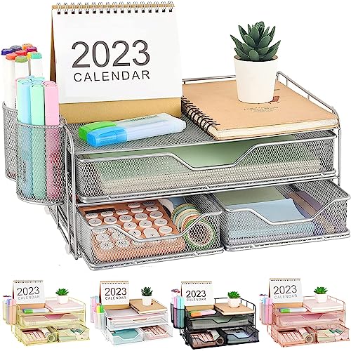 gianotter 3 Tier Desk Drawer Organizer, Office Desk Organizers and ...