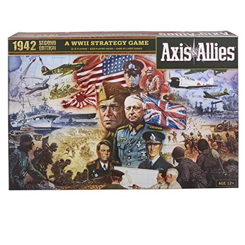 Hasbro Gaming Avalon Hill Axis & Allies 1942 Second Edition WWII St...