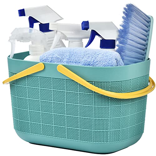 Haundry Plastic Shower Caddy Basket, Hanging Bathroom Dorm Organize...