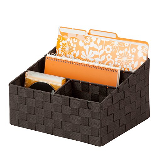 Honey-Can-Do OFC-03611 Woven Mail and File Desk Organizer, 12 x 10....