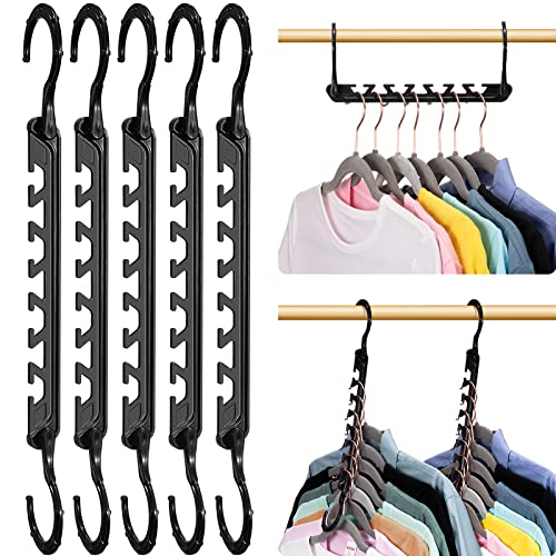 HOUSE DAY Magic Hangers Space Saving 10 Pack, Upgraded Sturdy Smart...